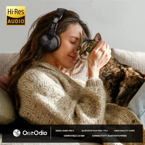 OneOdio Pro C — High-resolution sound quality by professional audio team