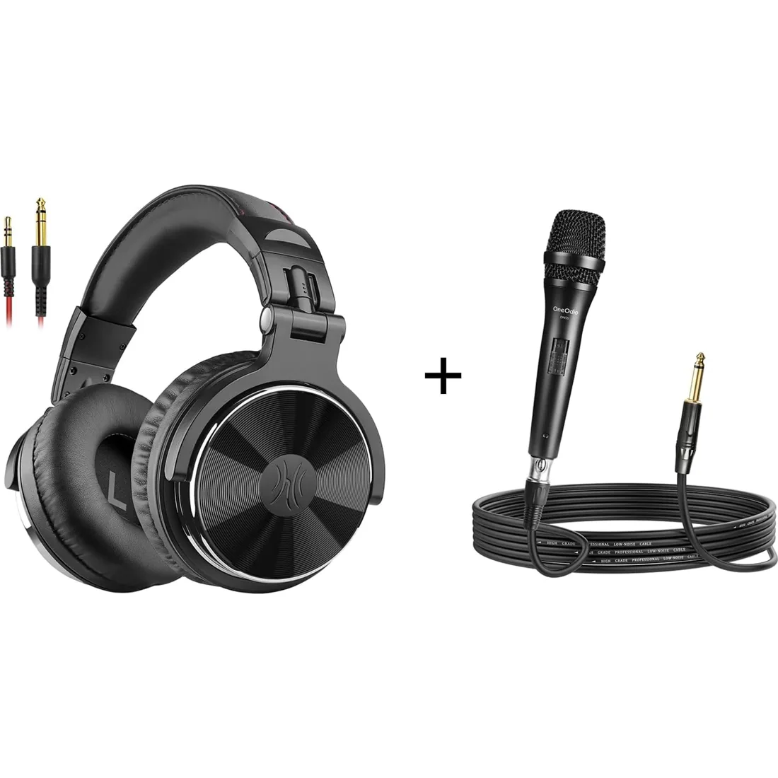 OneOdio Wired Headphone and Microphone Kit — Headphones
